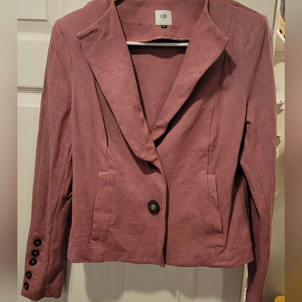 Cabi rose colored jacket